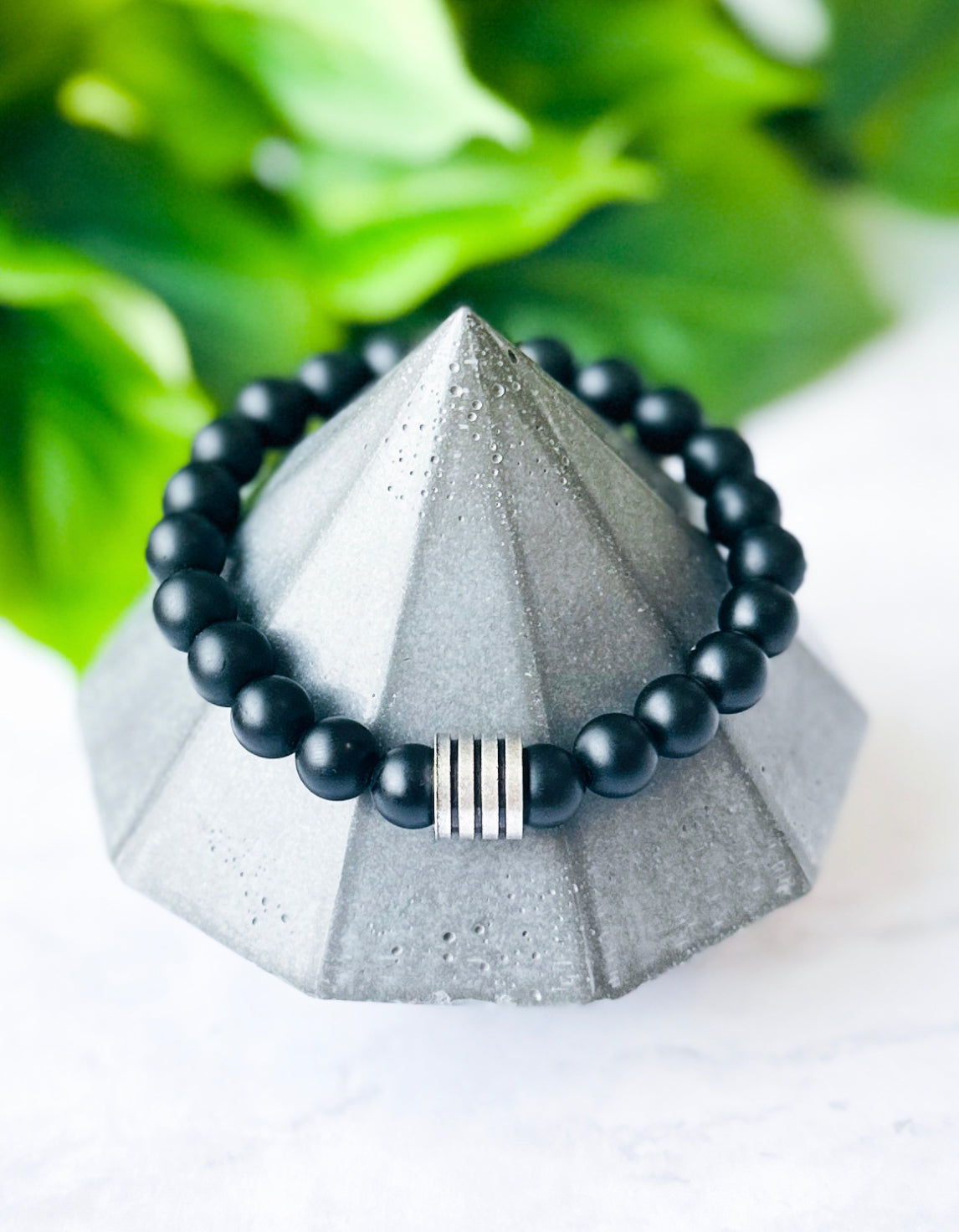 Mens bracelet gemstone