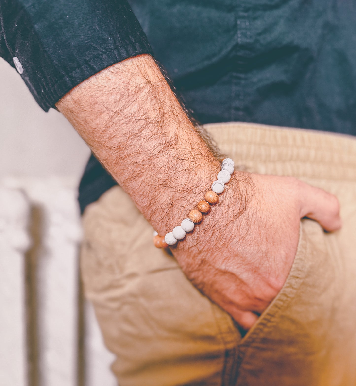 Mens beach bracelet
