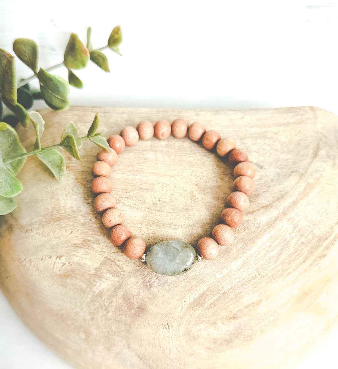 Labradorite & Rosewood