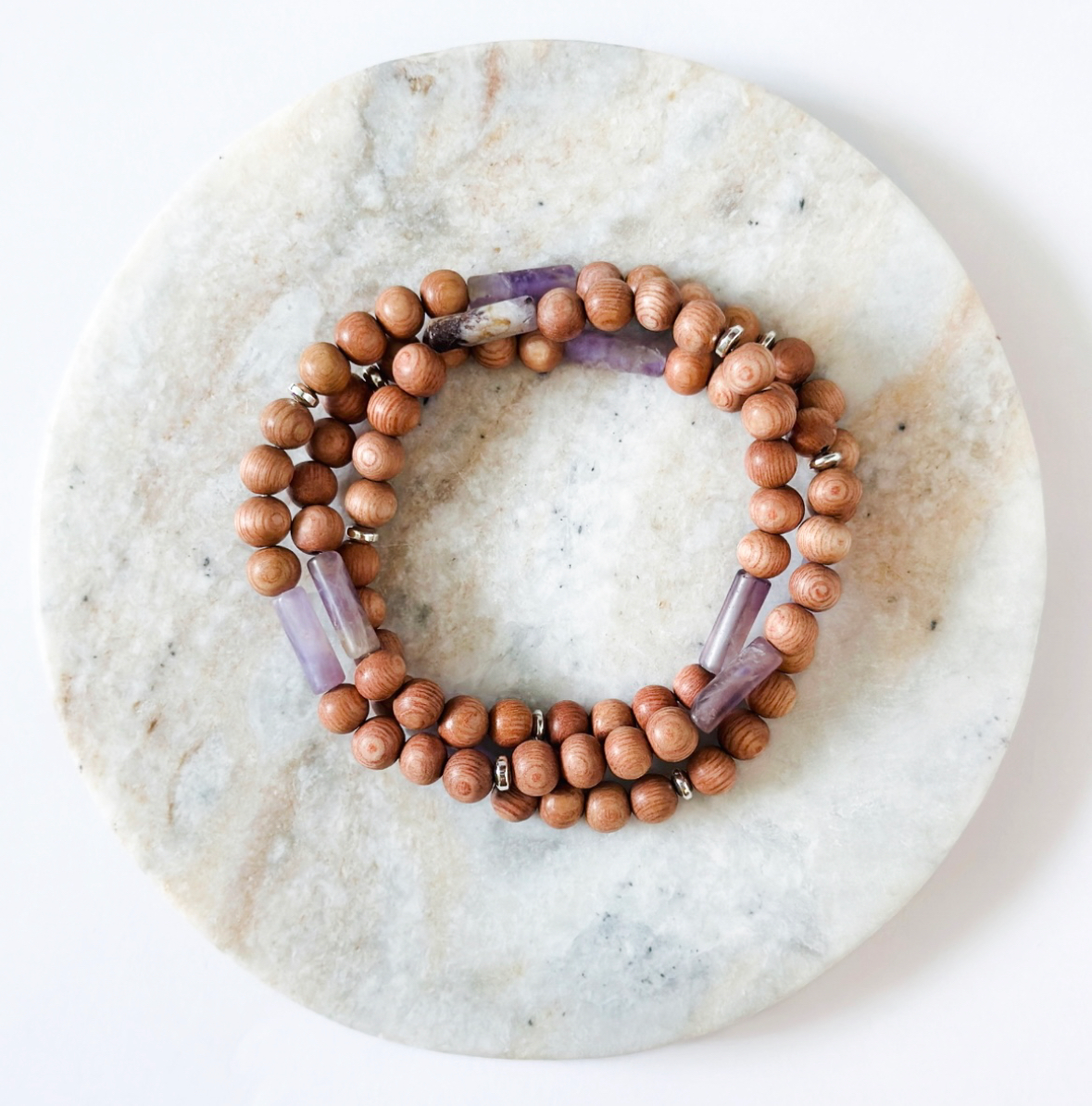 Gemstone wrap bracelets Canada