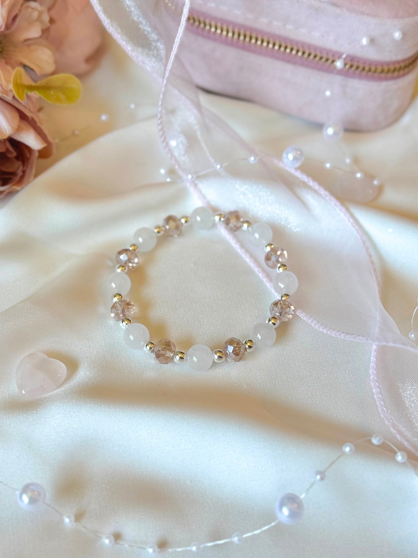 The Satin Snow Bracelet