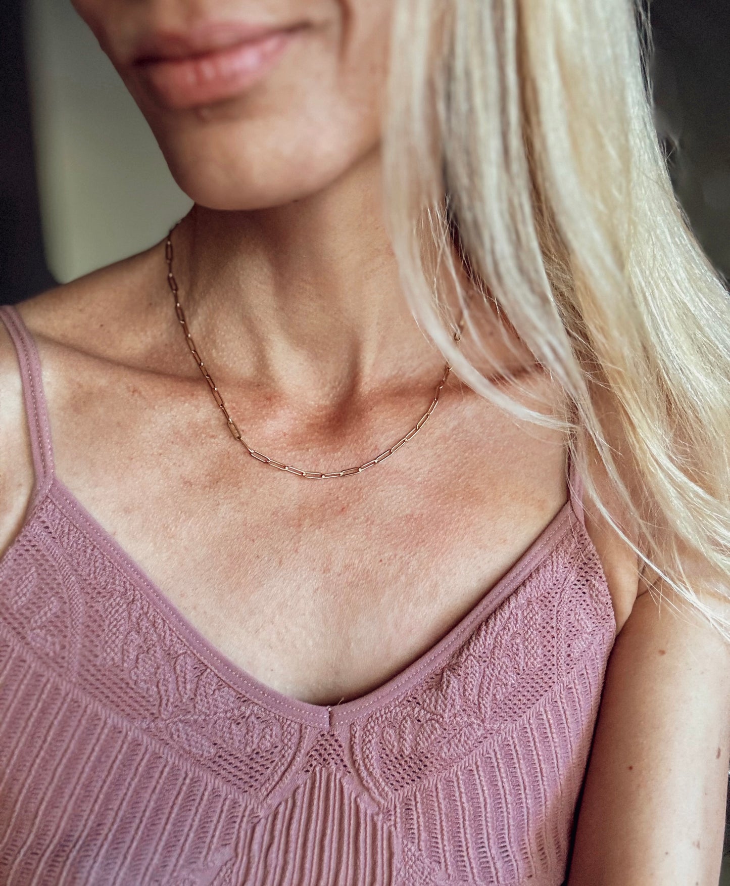 The Portia Paperclip Necklace