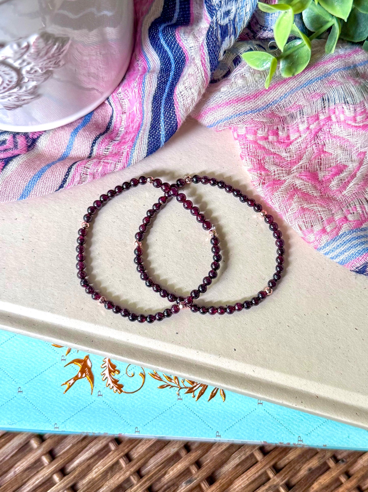 The Mini Merlot Bracelet