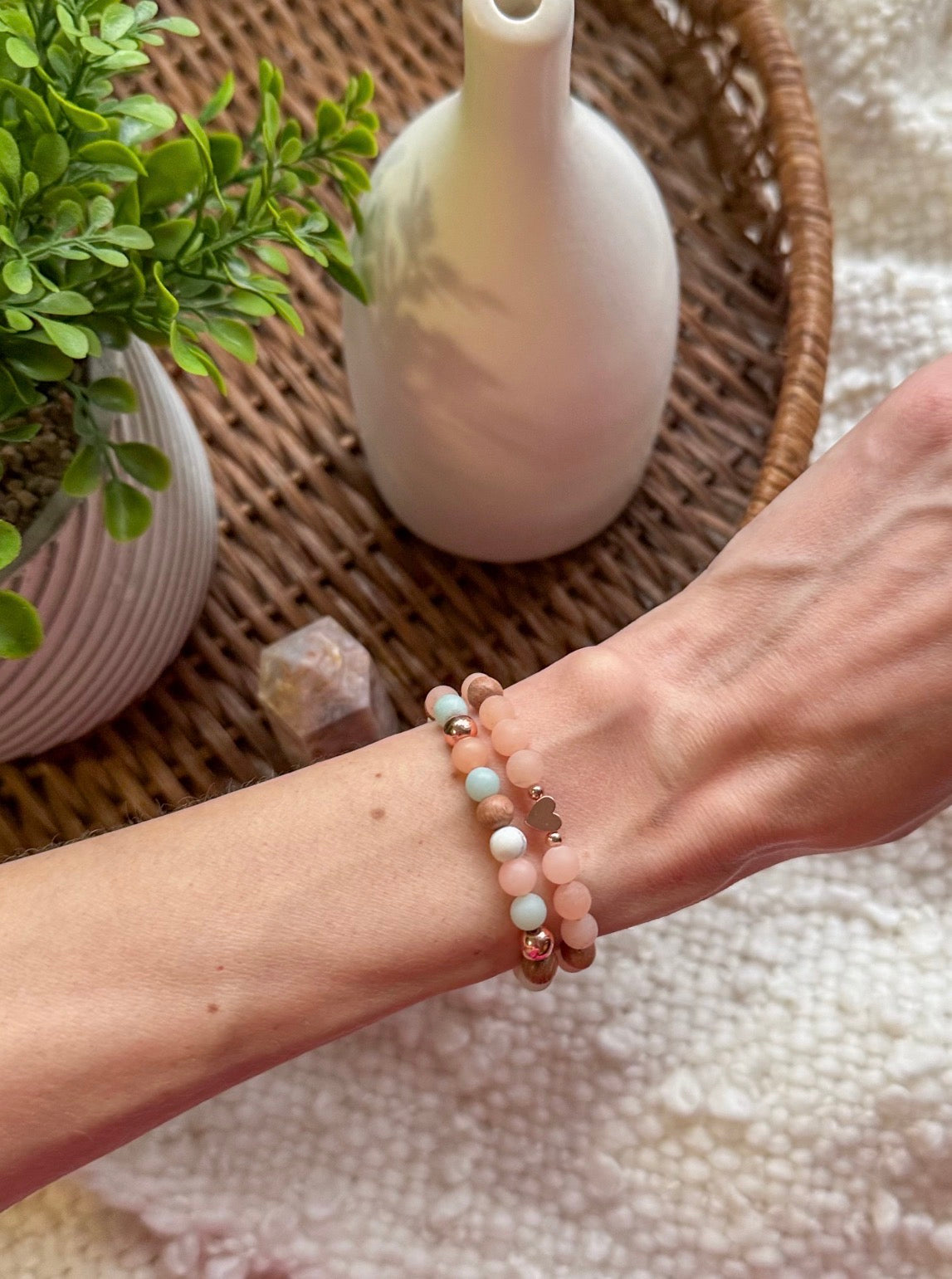 The Pretty in Peach Bracelet