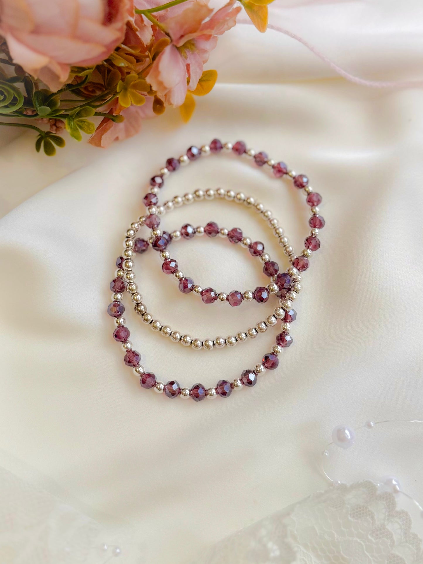 The Violet Veil Bracelet