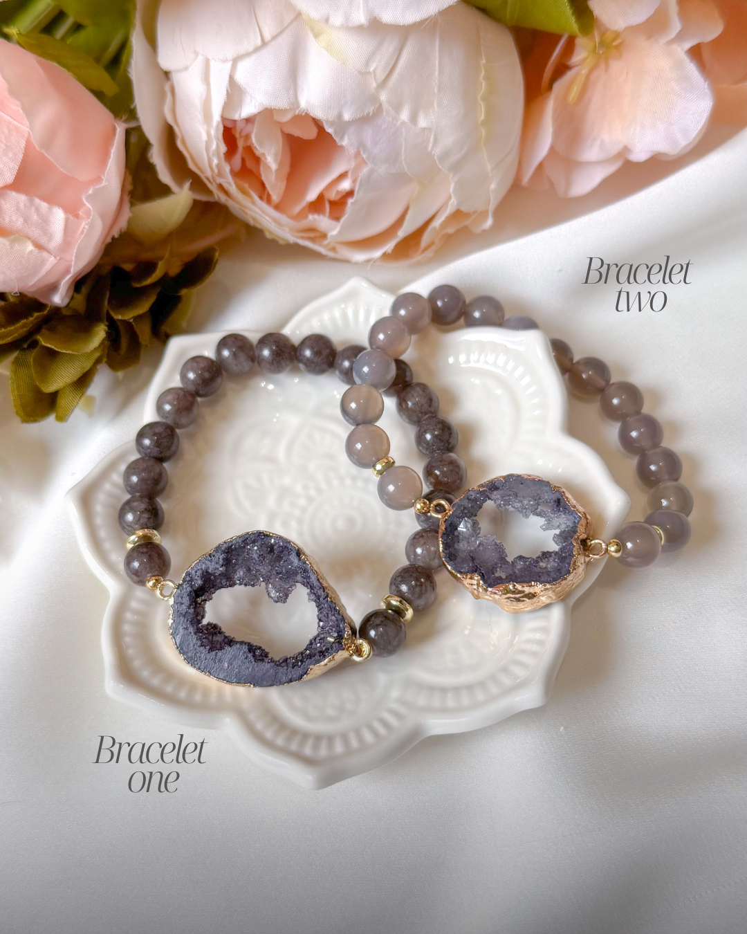 The Grey Eternal Harmony Bracelets