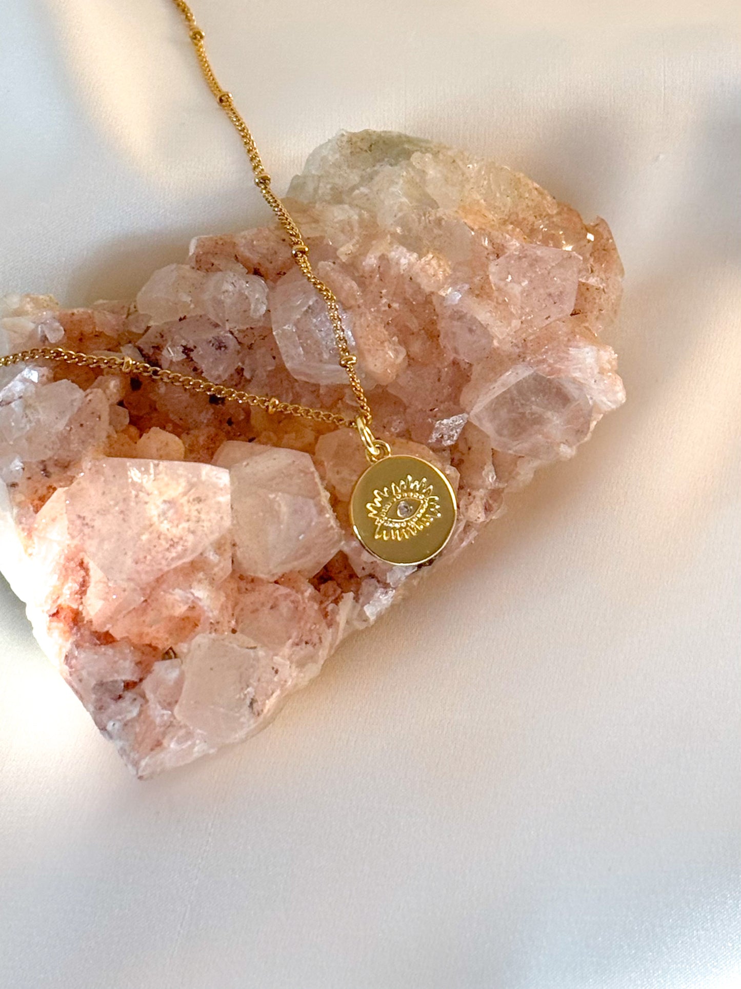 The Aurelia Necklace ~ Evil Eye