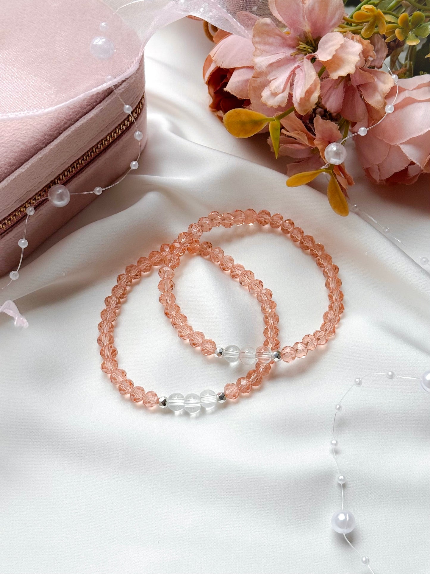 The Peach Serenade Bracelet
