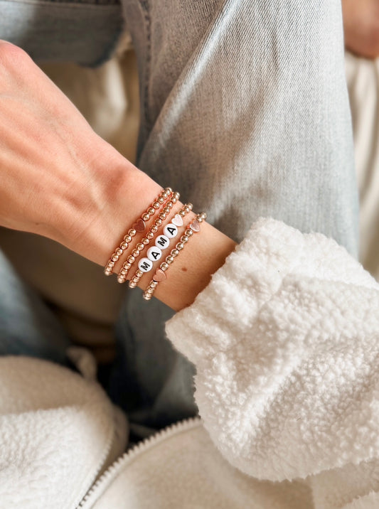 The Rose Gold Mama Bracelet