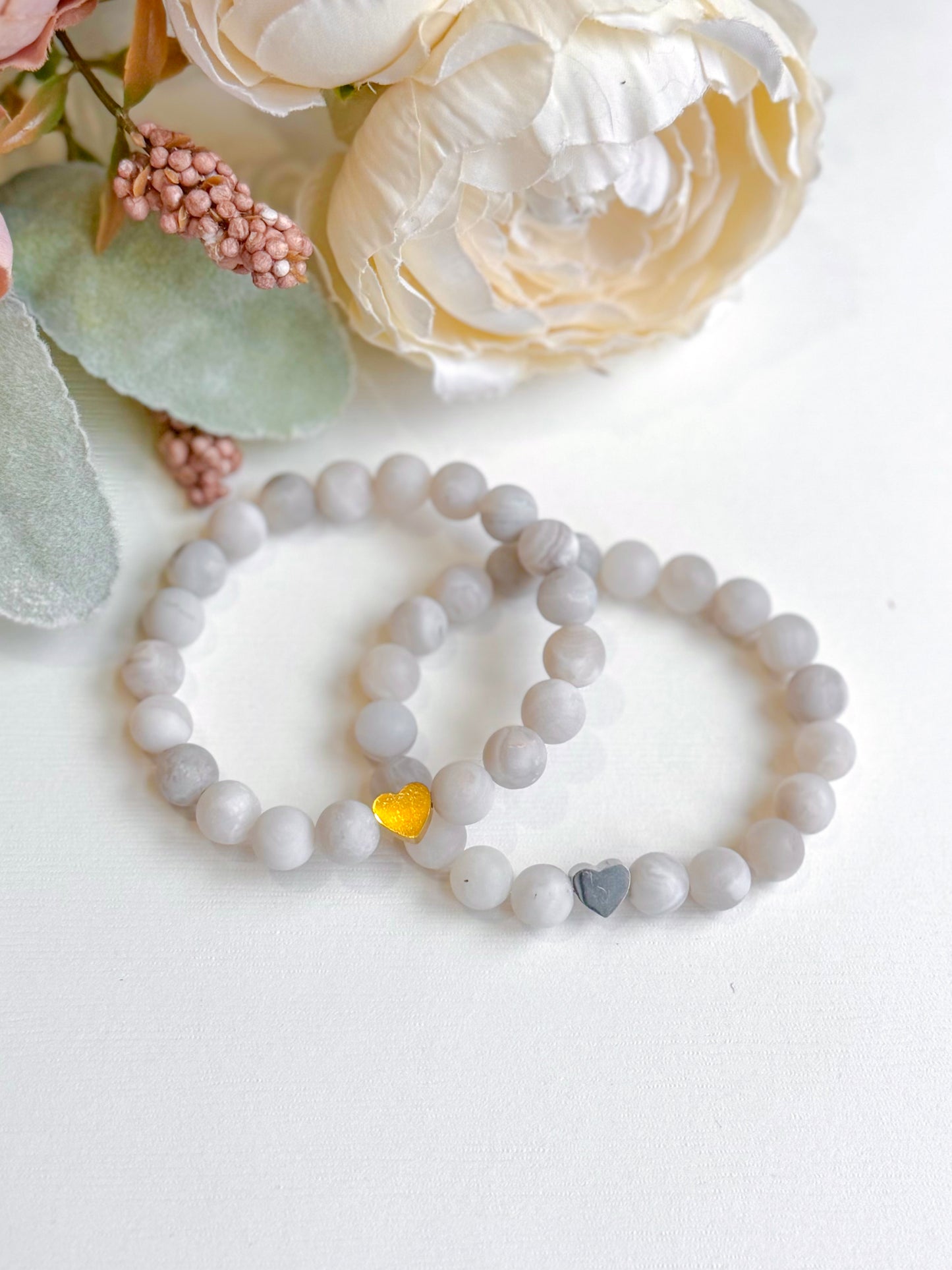 The Cloud Nine Heart Bracelets