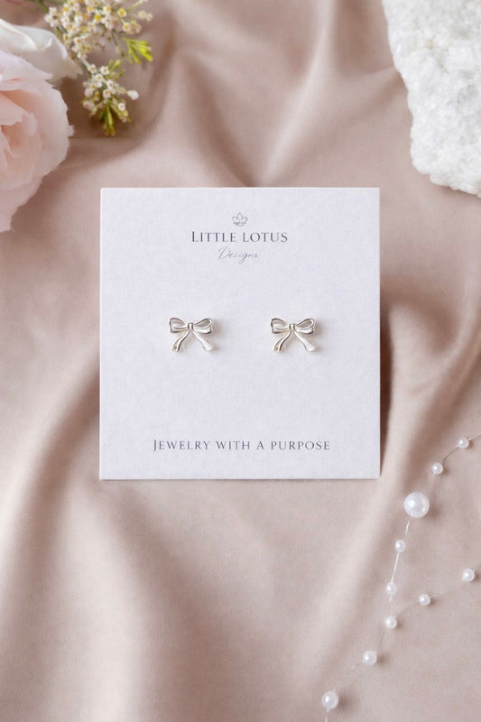 The Becca Bow Earrings