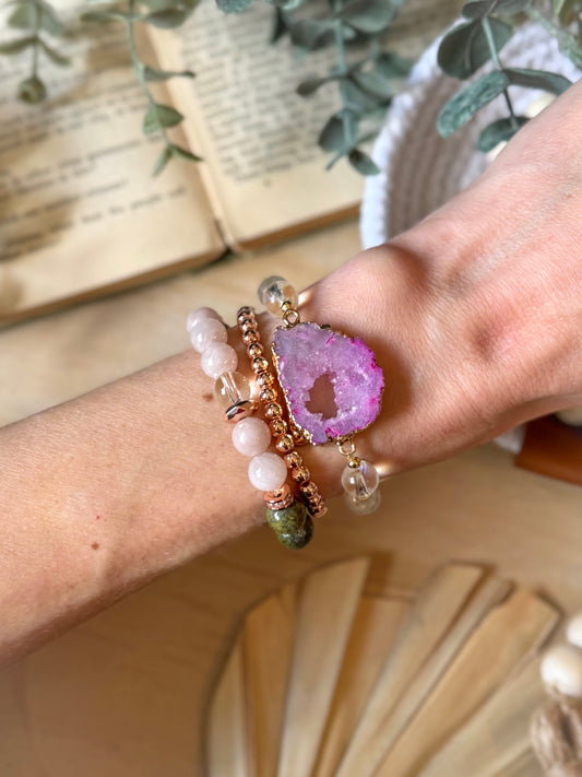 The Magenta Moonlight Bracelet