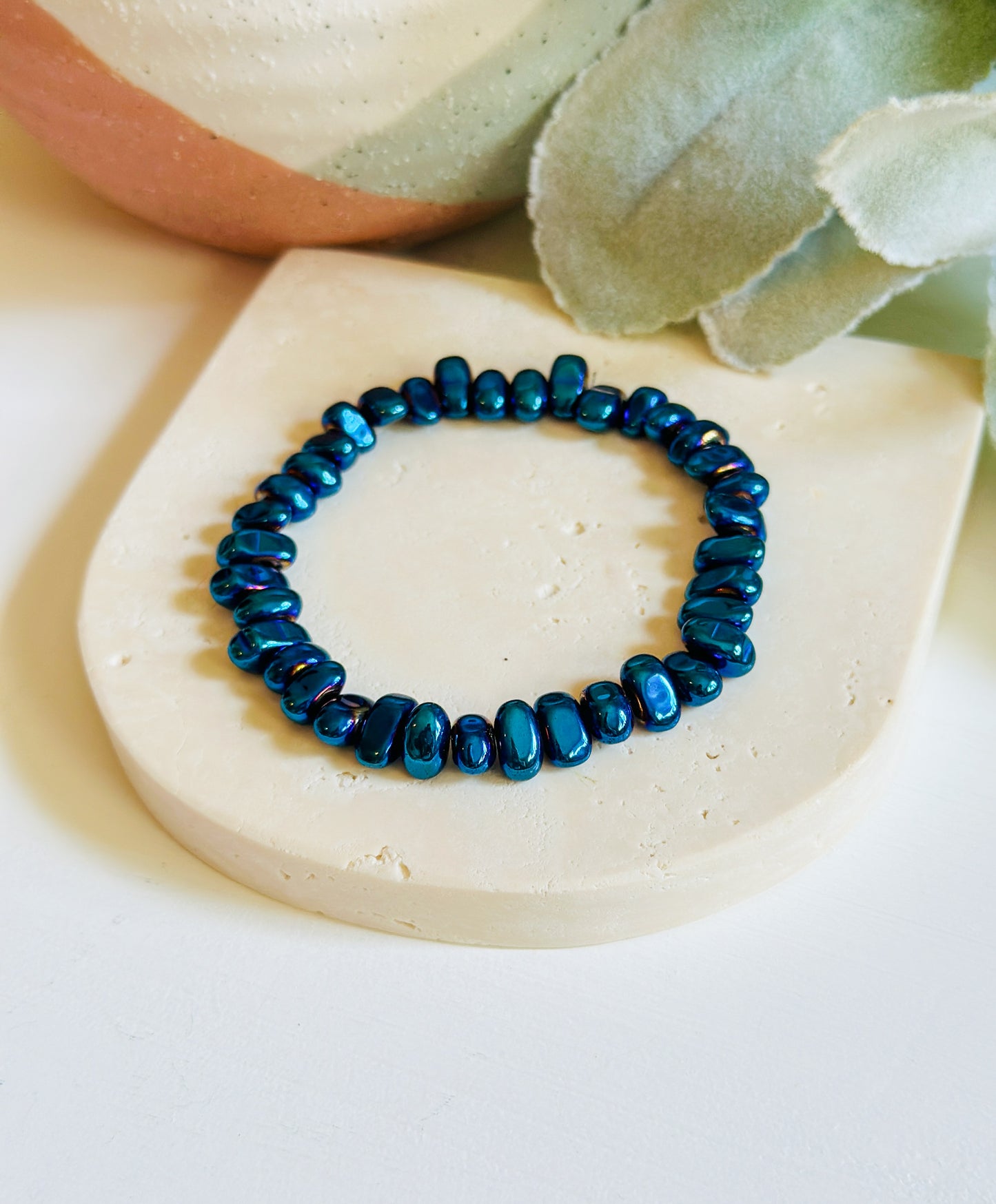 The Cosmic Azure Bracelet