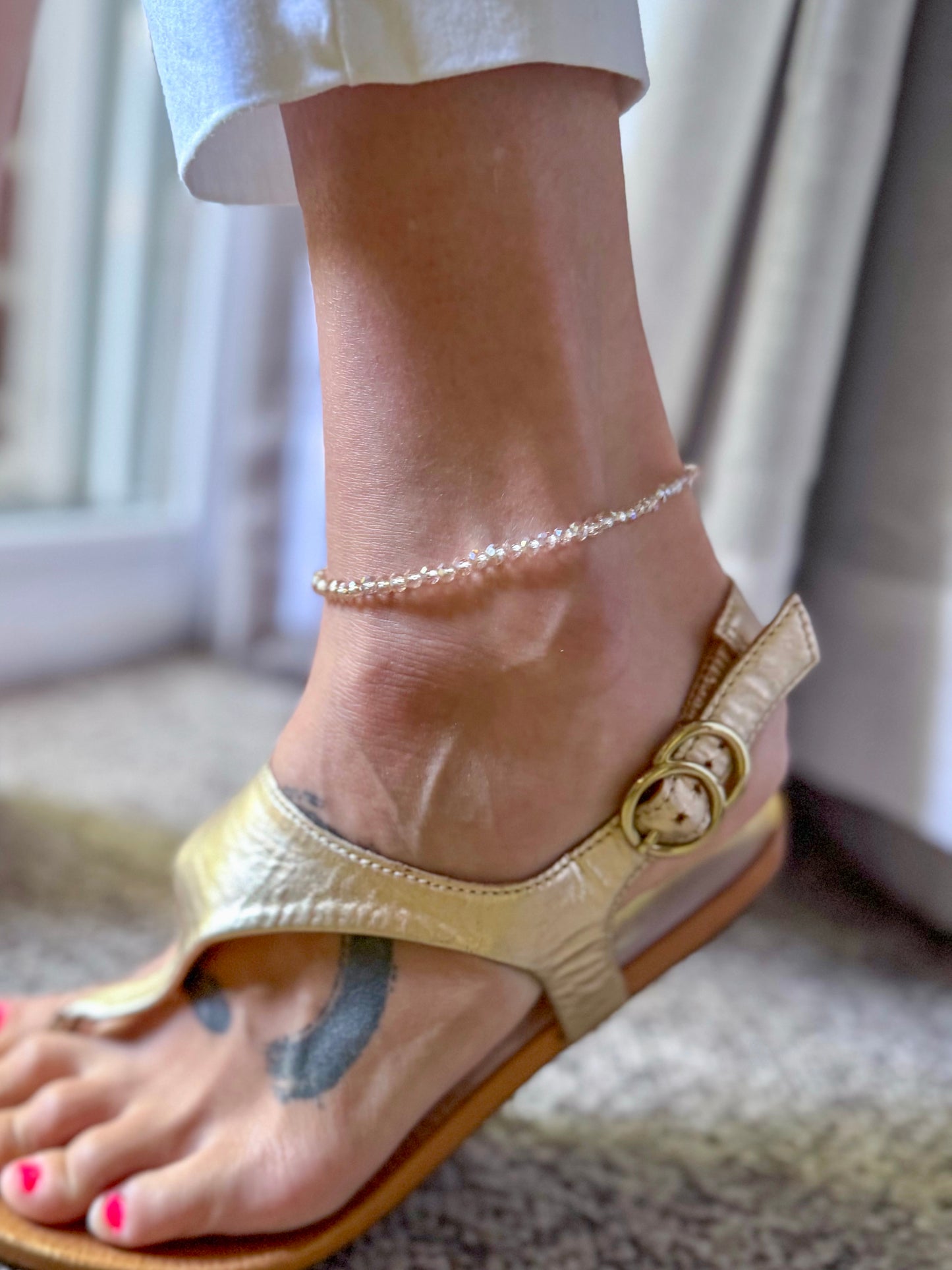 The Glimmering Love Anklet