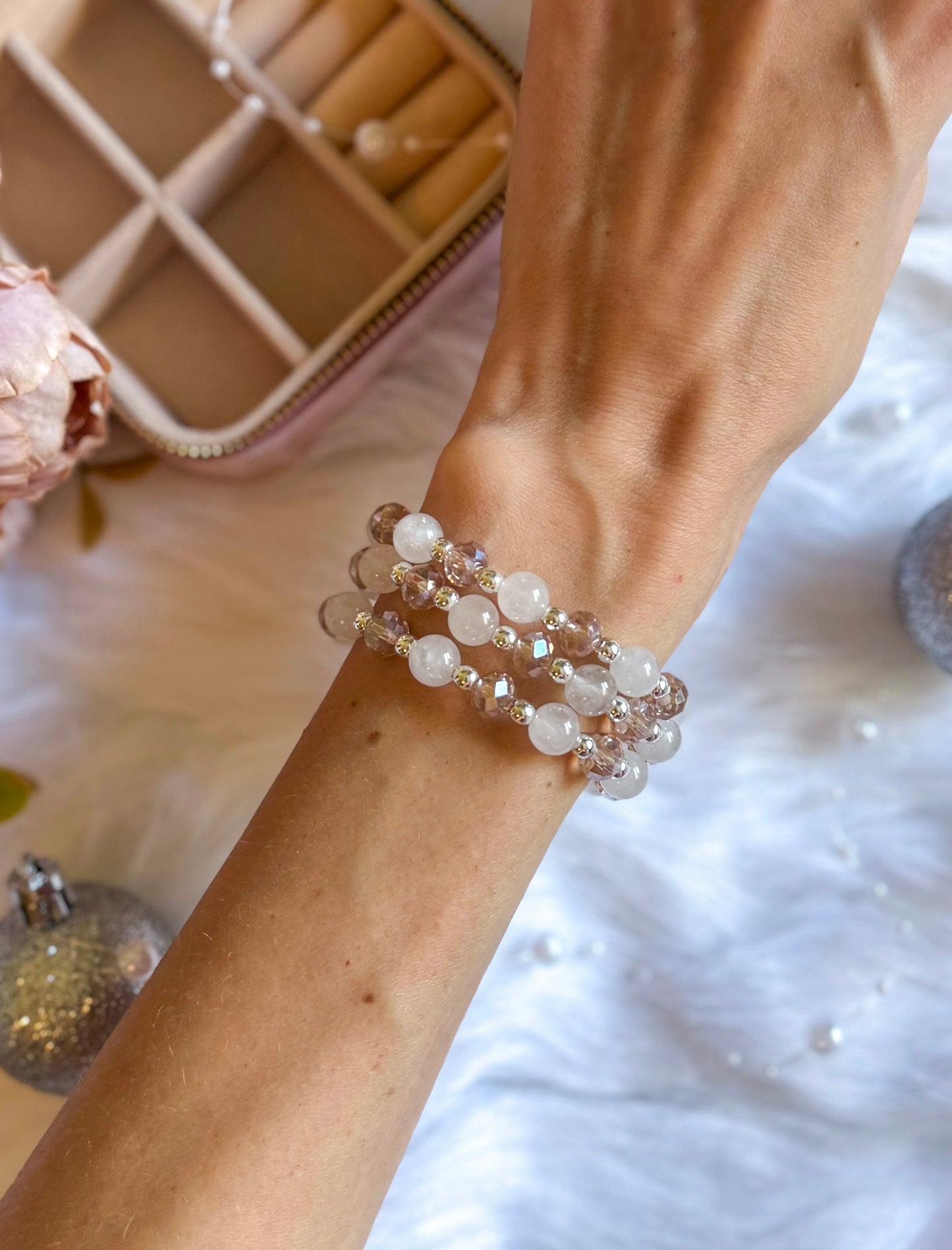The Satin Snow Bracelet