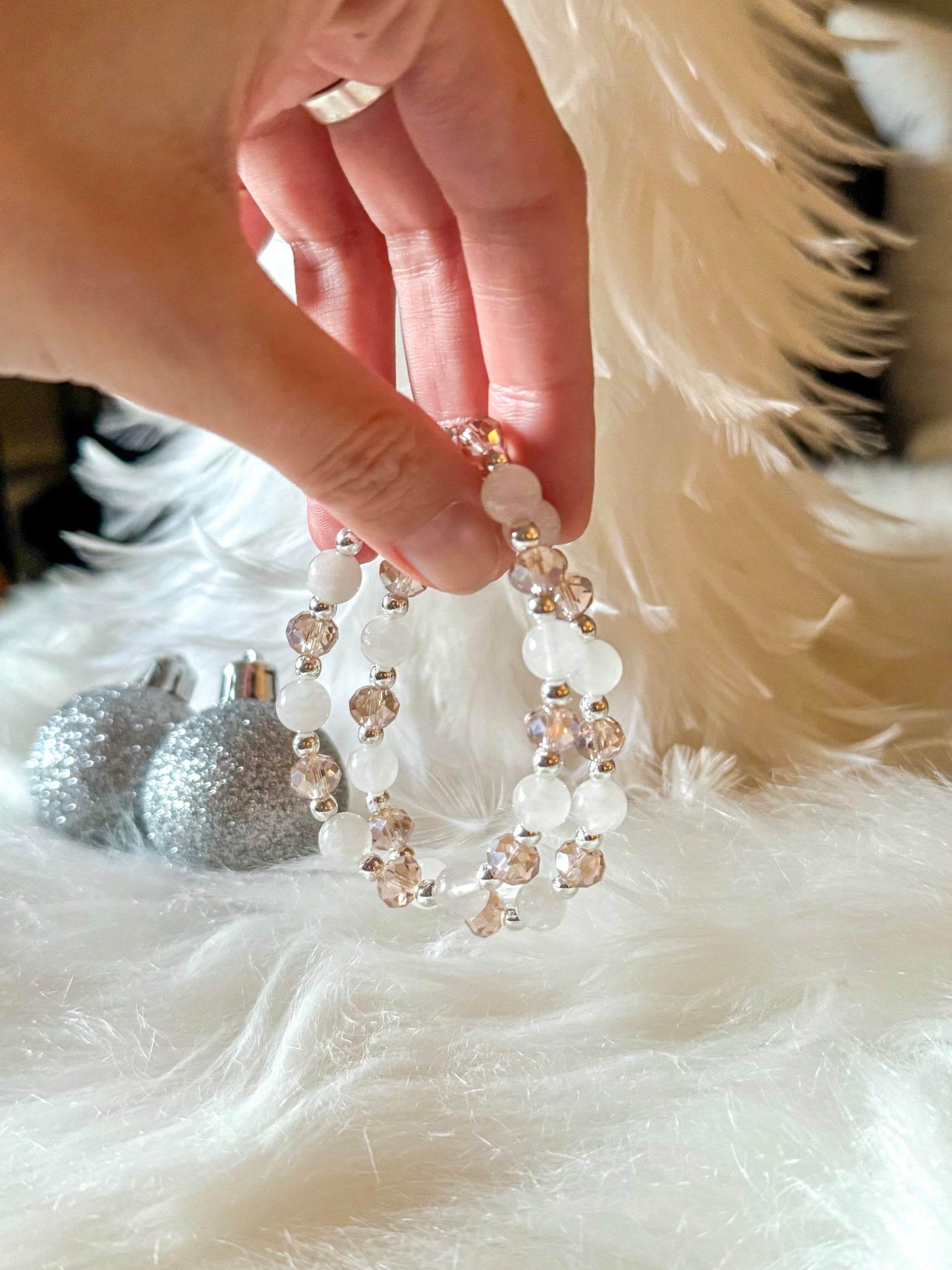 The Satin Snow Bracelet