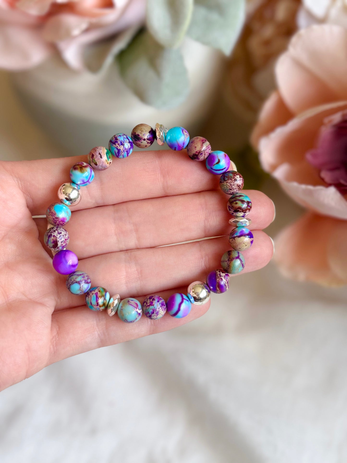The Enchanted Peacock Bracelet