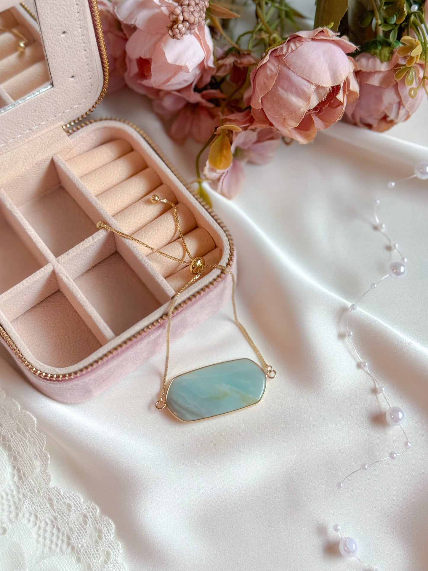 Amazonite Minimalist Bracelet