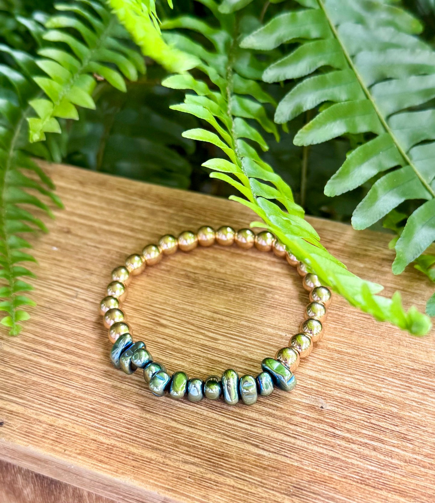 The Glimmering Sage Bracelet