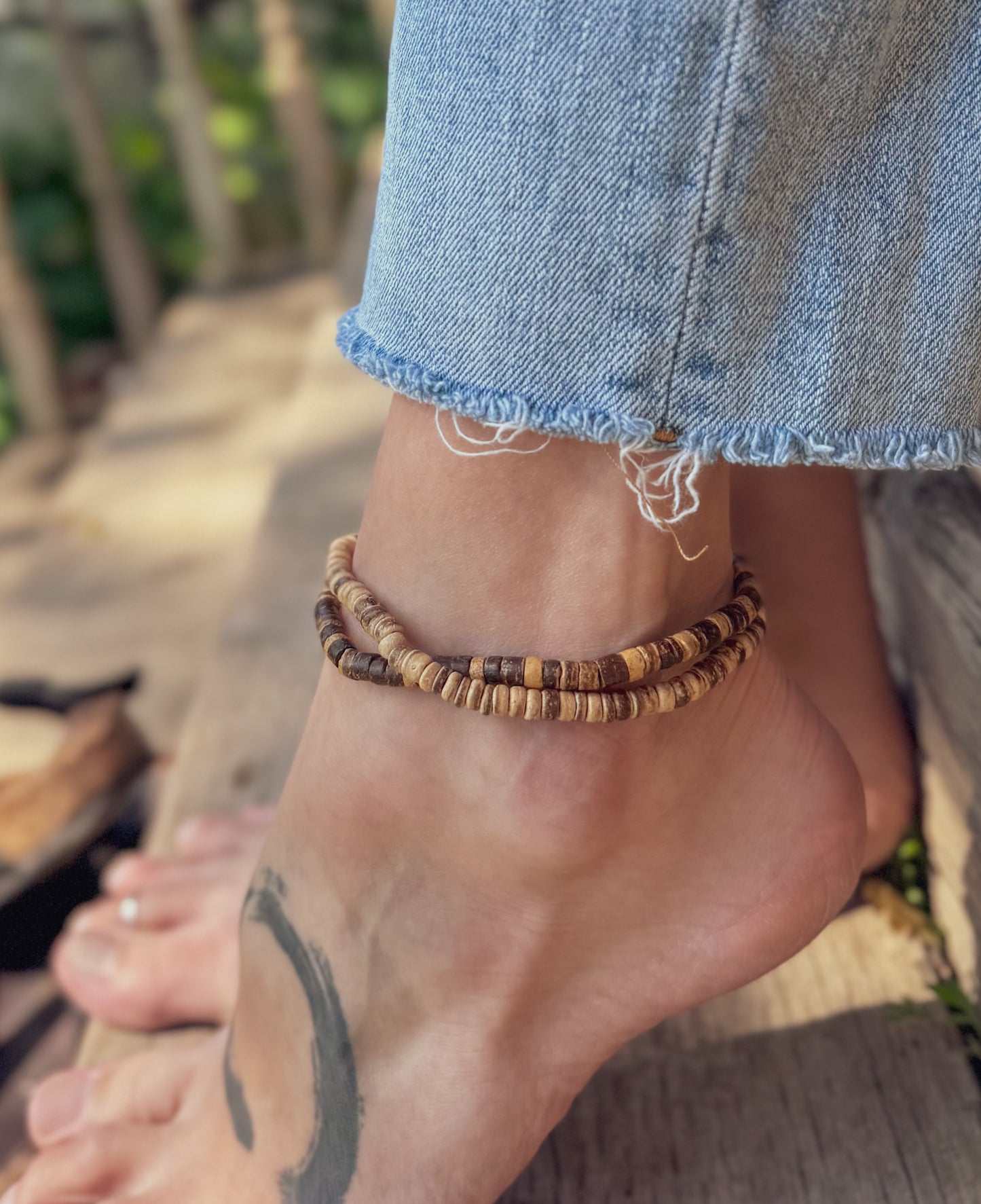 The Coconut Sands Anklets