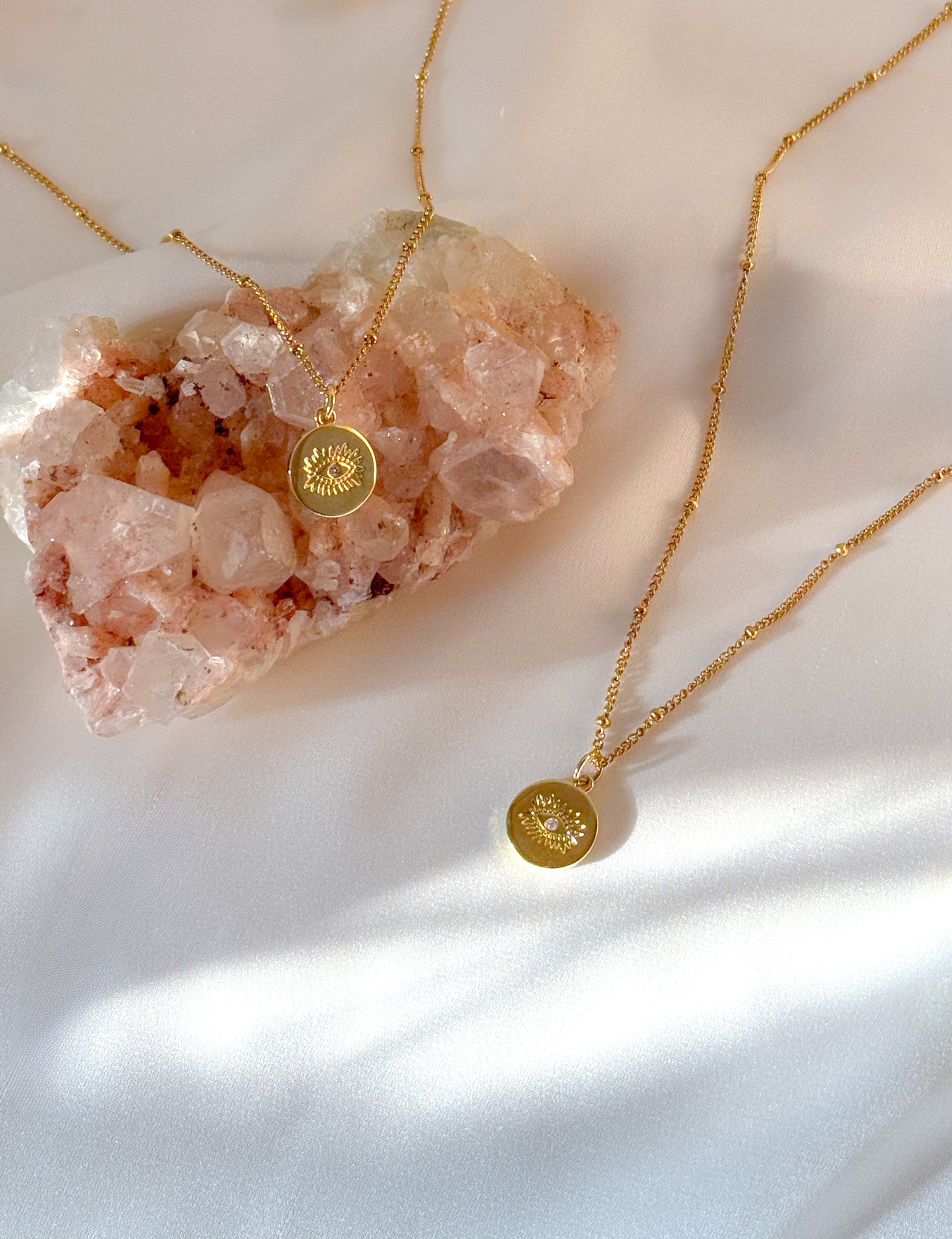 The Aurelia Necklace ~ Evil Eye