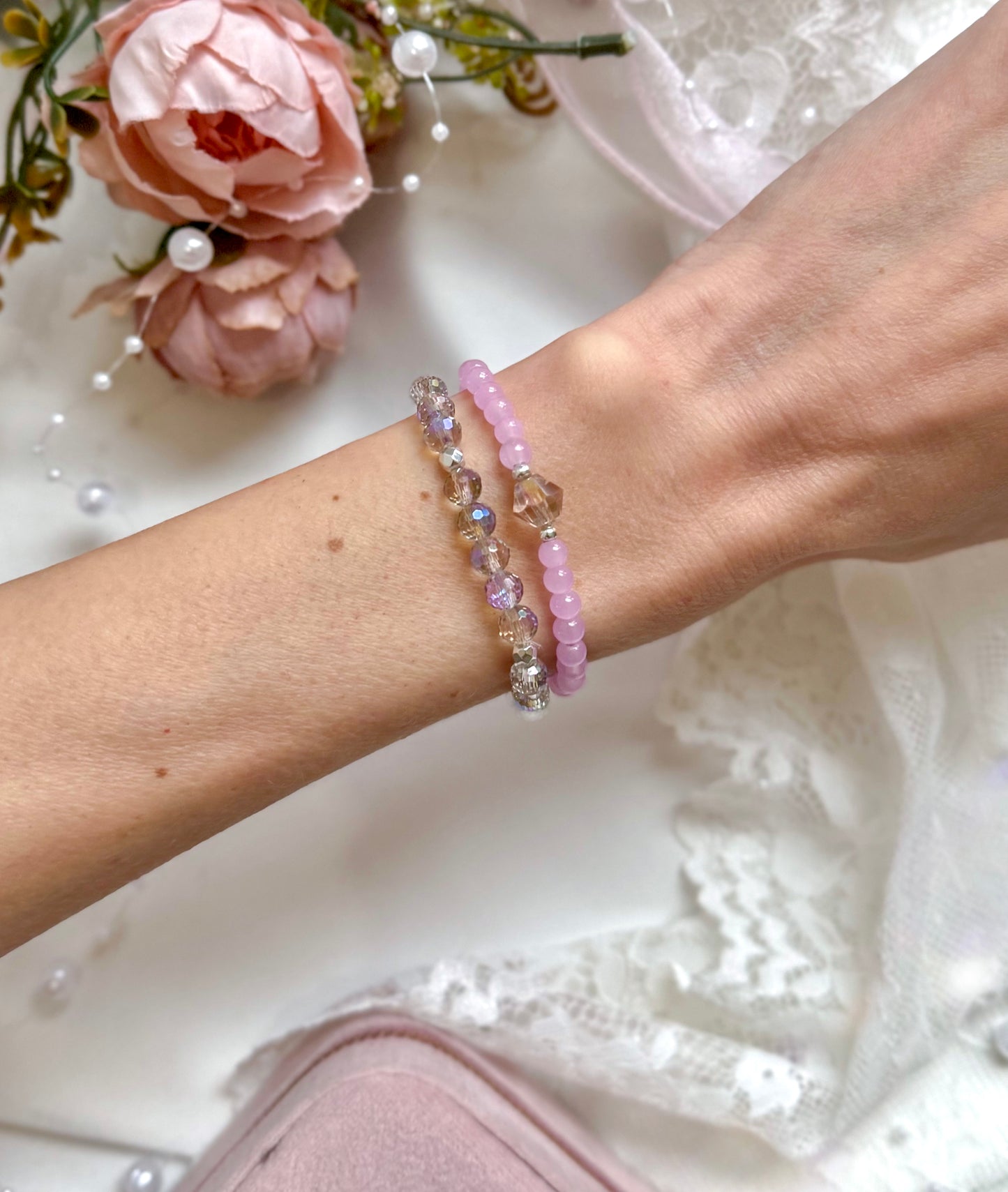 The Peony & Orchid Bracelets
