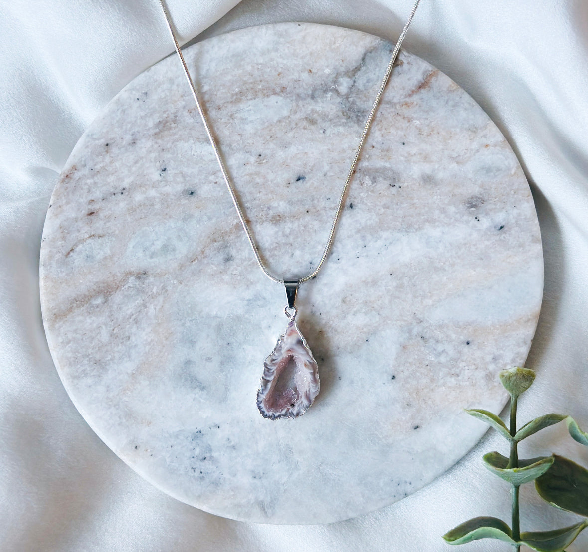 Geode hot sale necklace diy