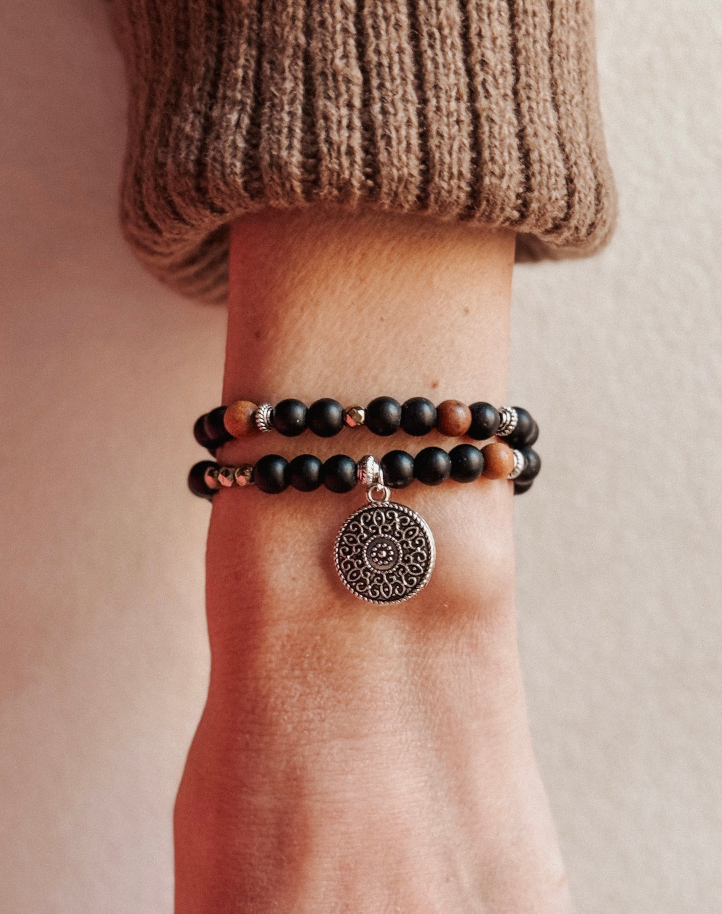 The Rooted Mandala Wrap Bracelet