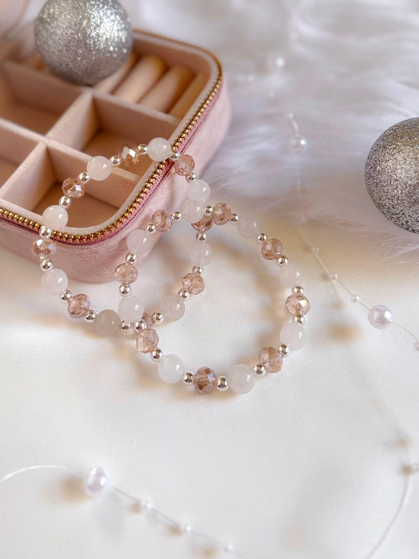 The Satin Snow Bracelet