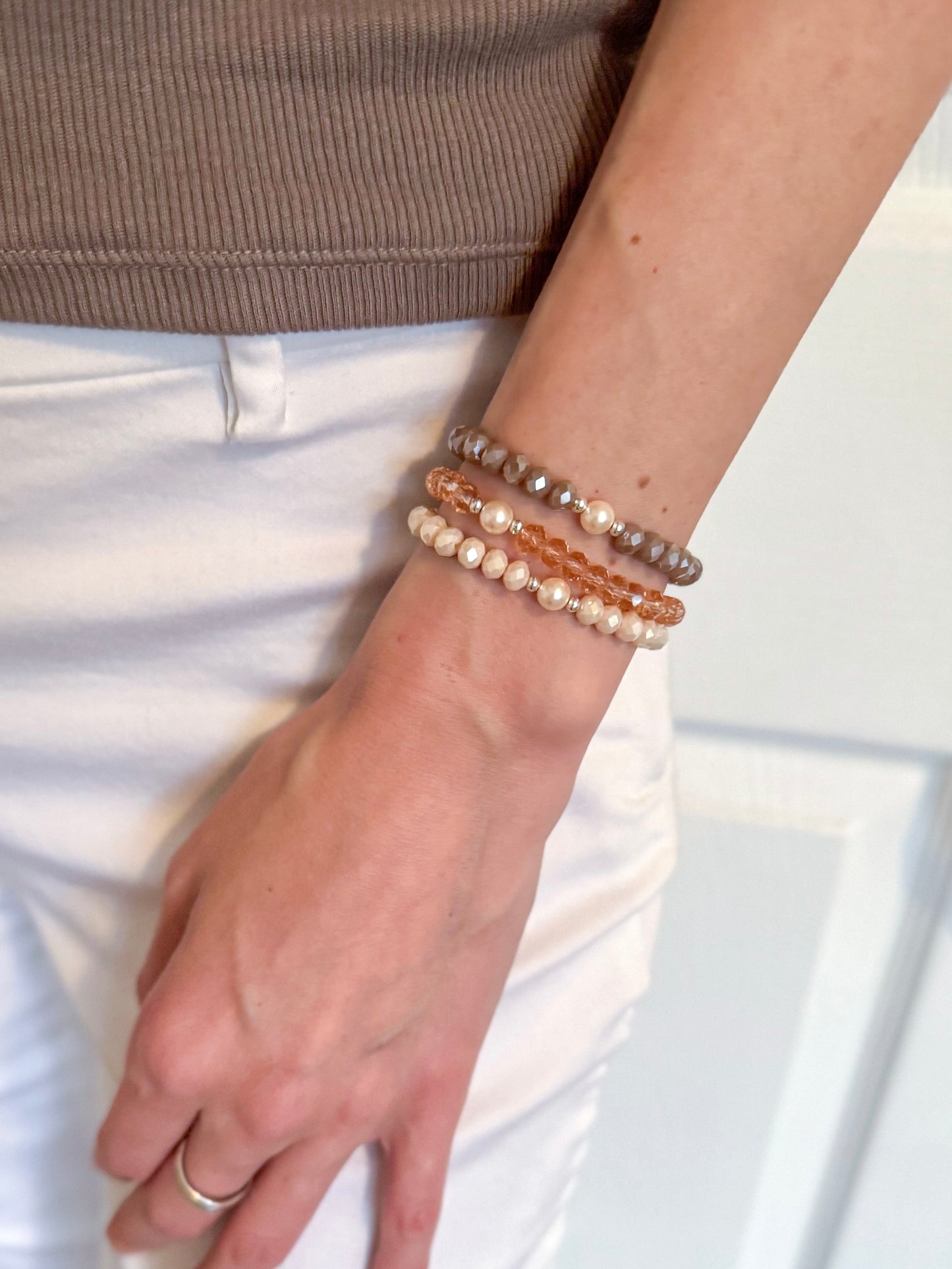 The Lumi Pearl Bracelets
