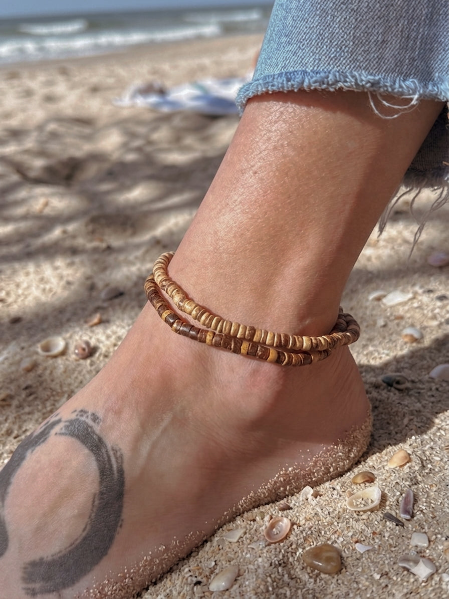 The Coconut Sands Anklets