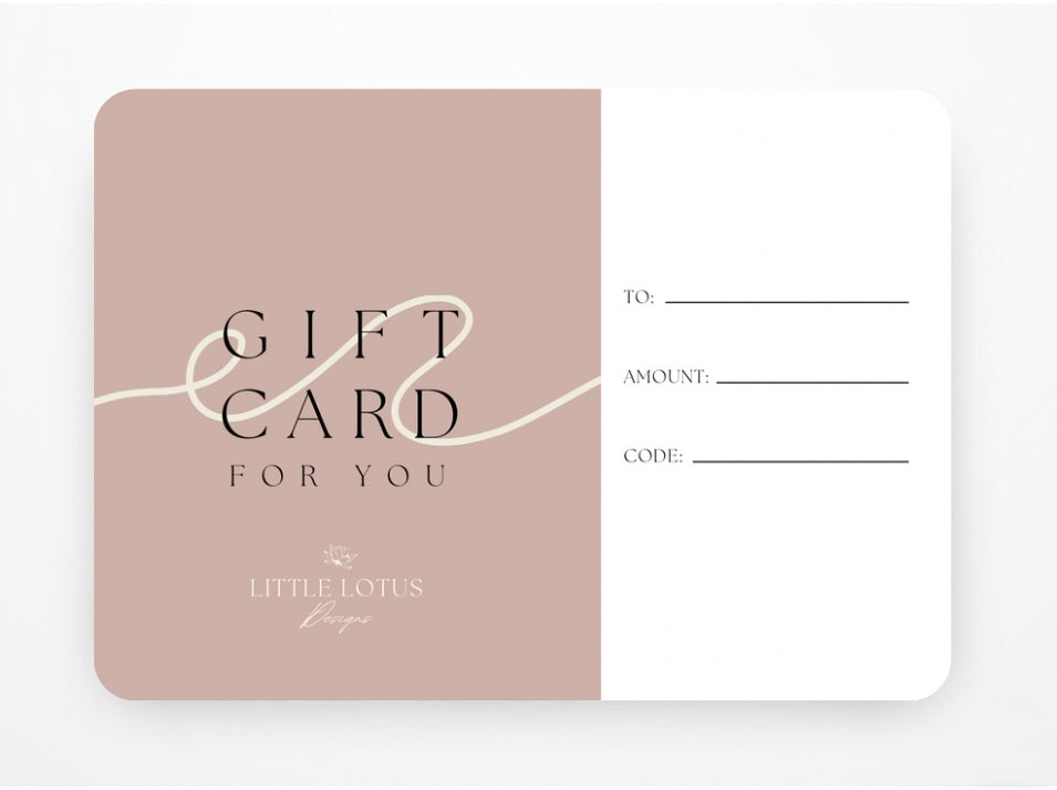 Little Lotus Designs Gift Card