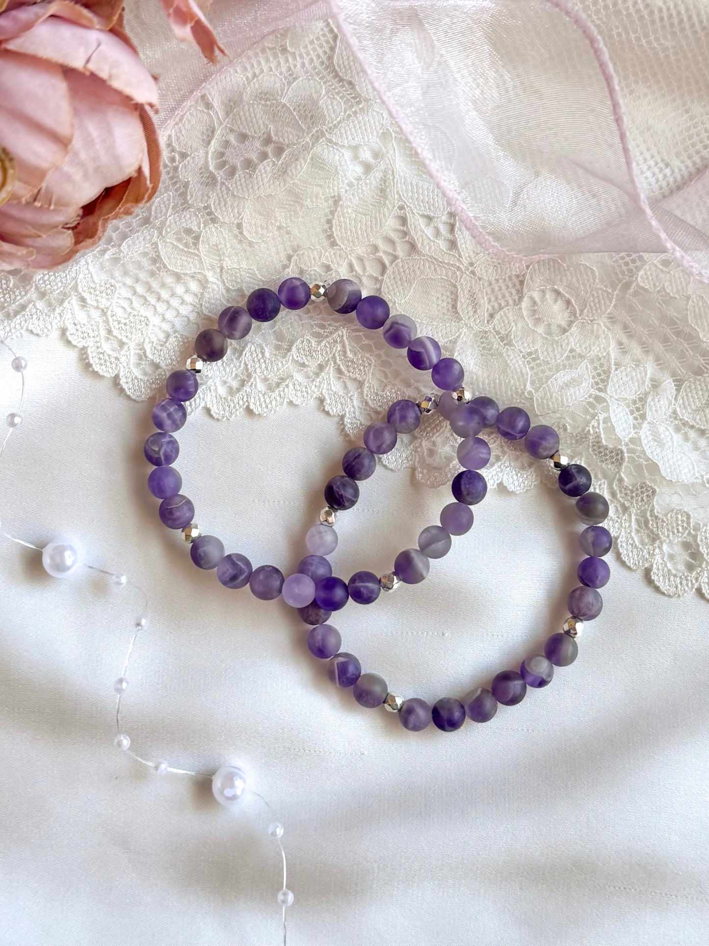 The Velvet Amethyst bracelet