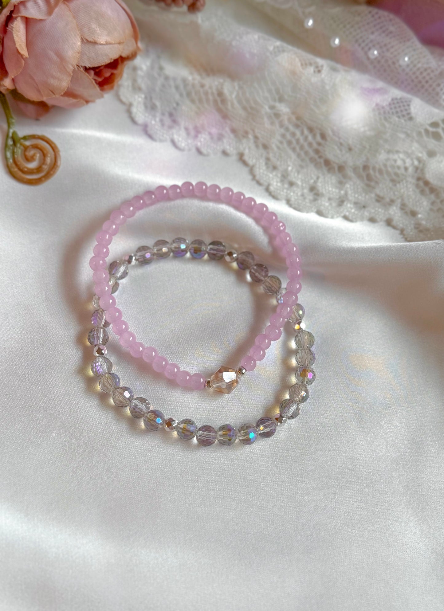 The Peony & Orchid Bracelets