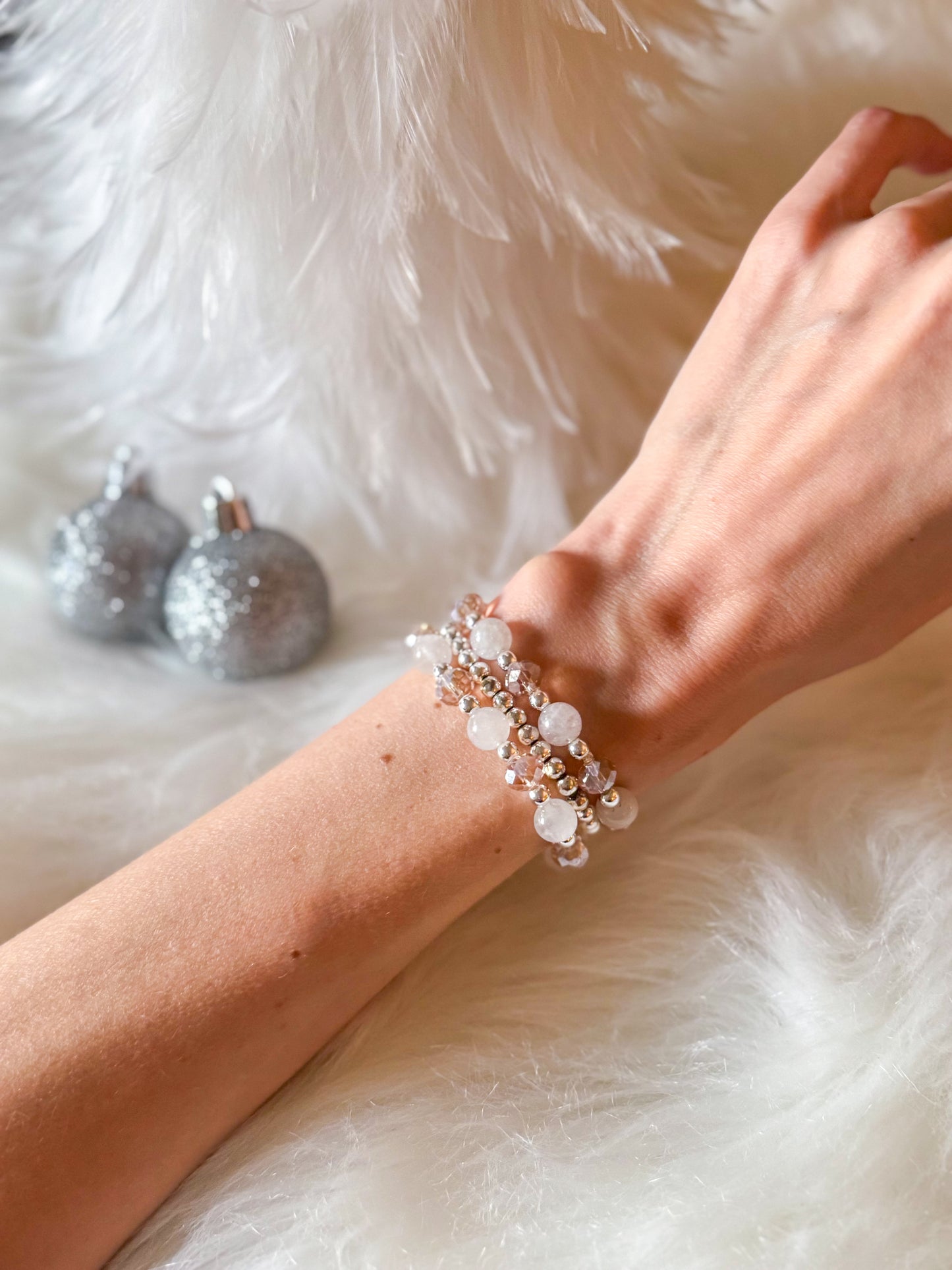 The Satin Snow Bracelet
