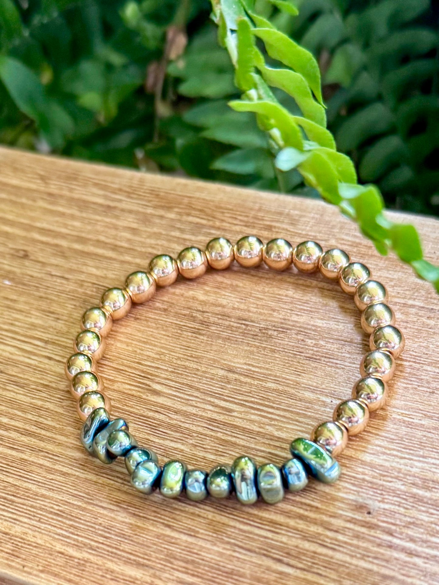 The Glimmering Sage Bracelet