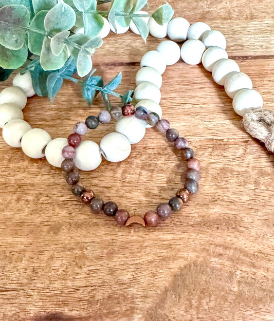 Celestial Harmony Gemstone Bracelet