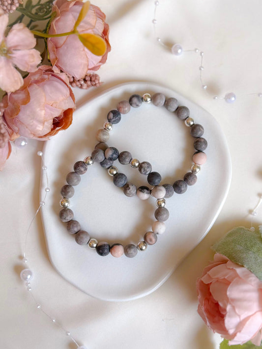 The Grey Dawn Jasper Bracelet