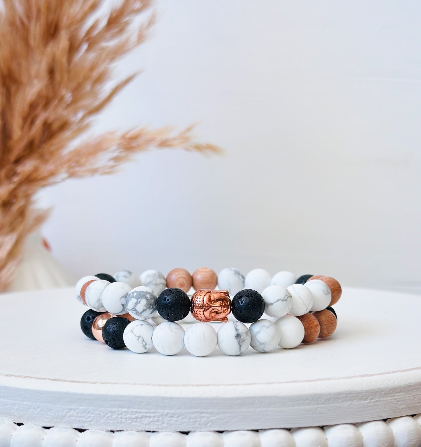 Zen Harmony Gemstone Bracelet Set