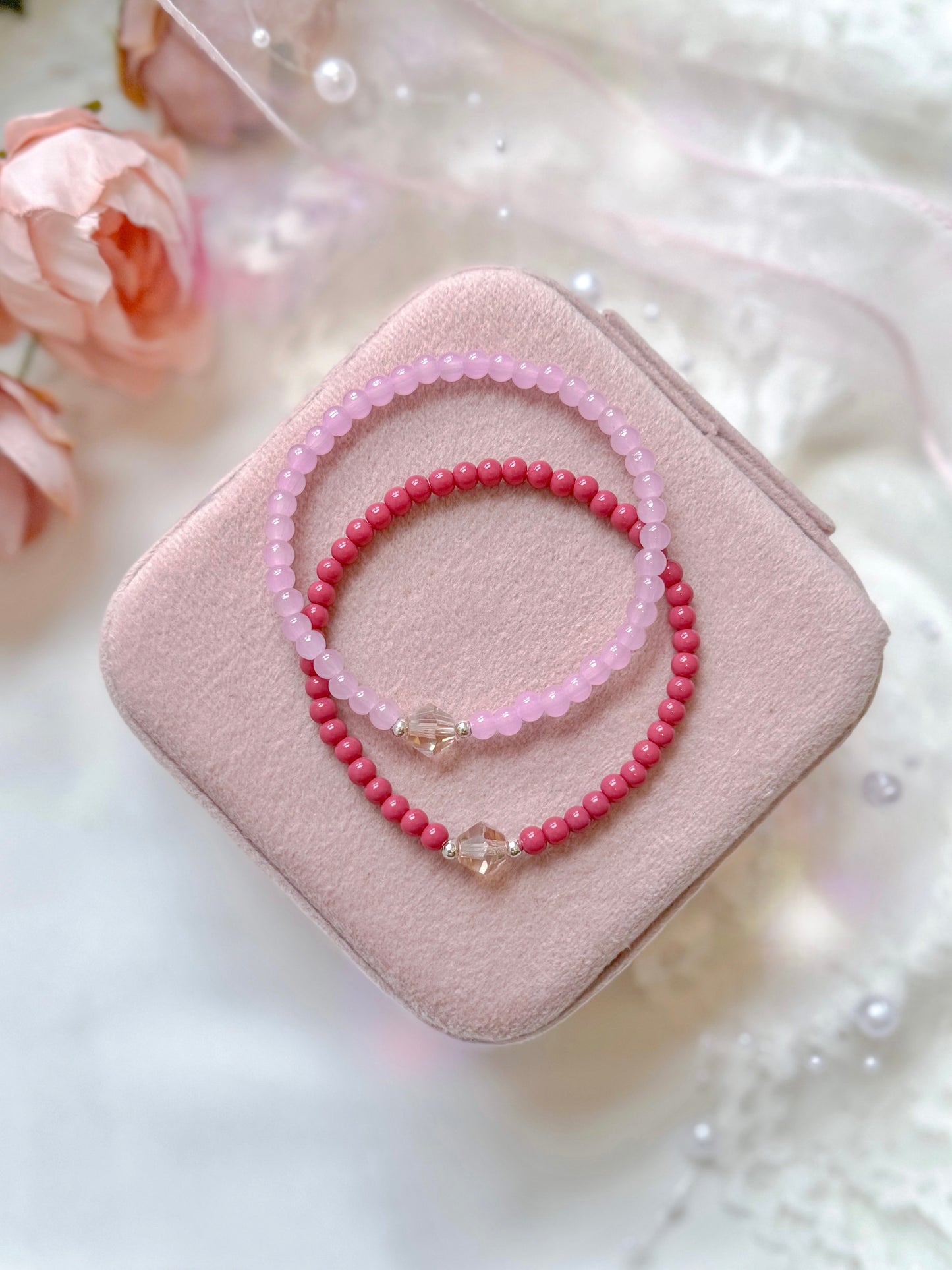The Peony & Orchid Bracelets
