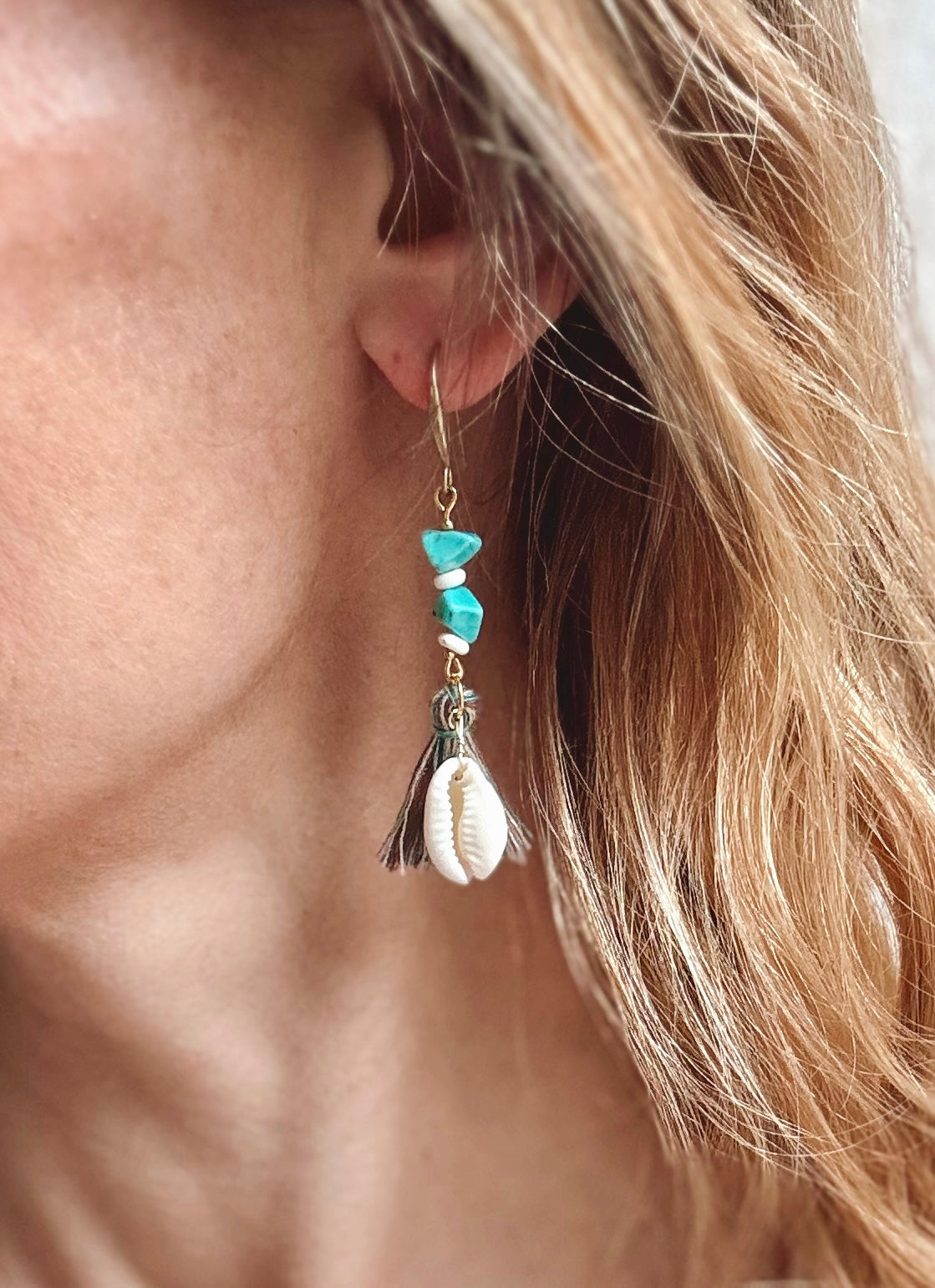 The Tulum Tassel Earrings
