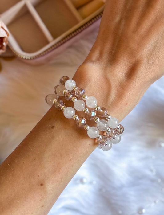 The Satin Snow Bracelet
