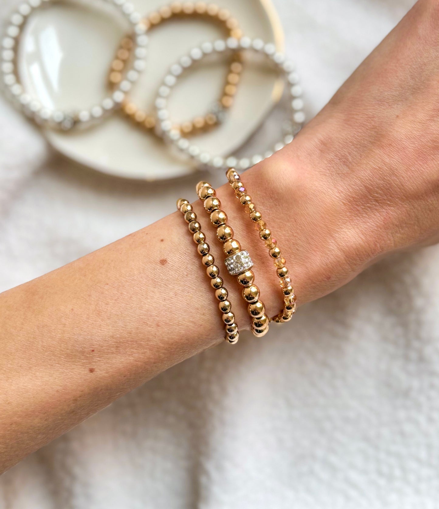 The Luxe Hematite Bracelet