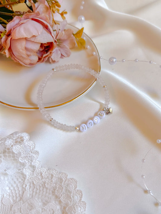 The Hopeful Heart Bracelet