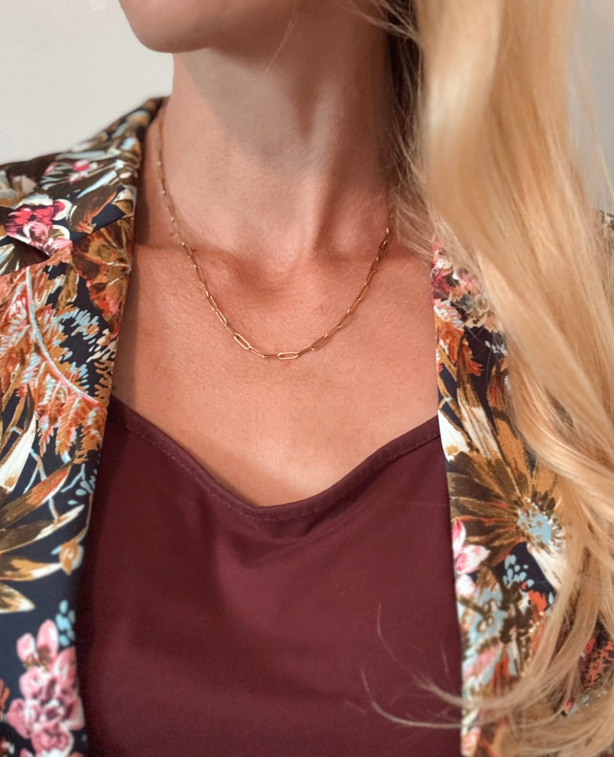The Portia Paperclip Necklace