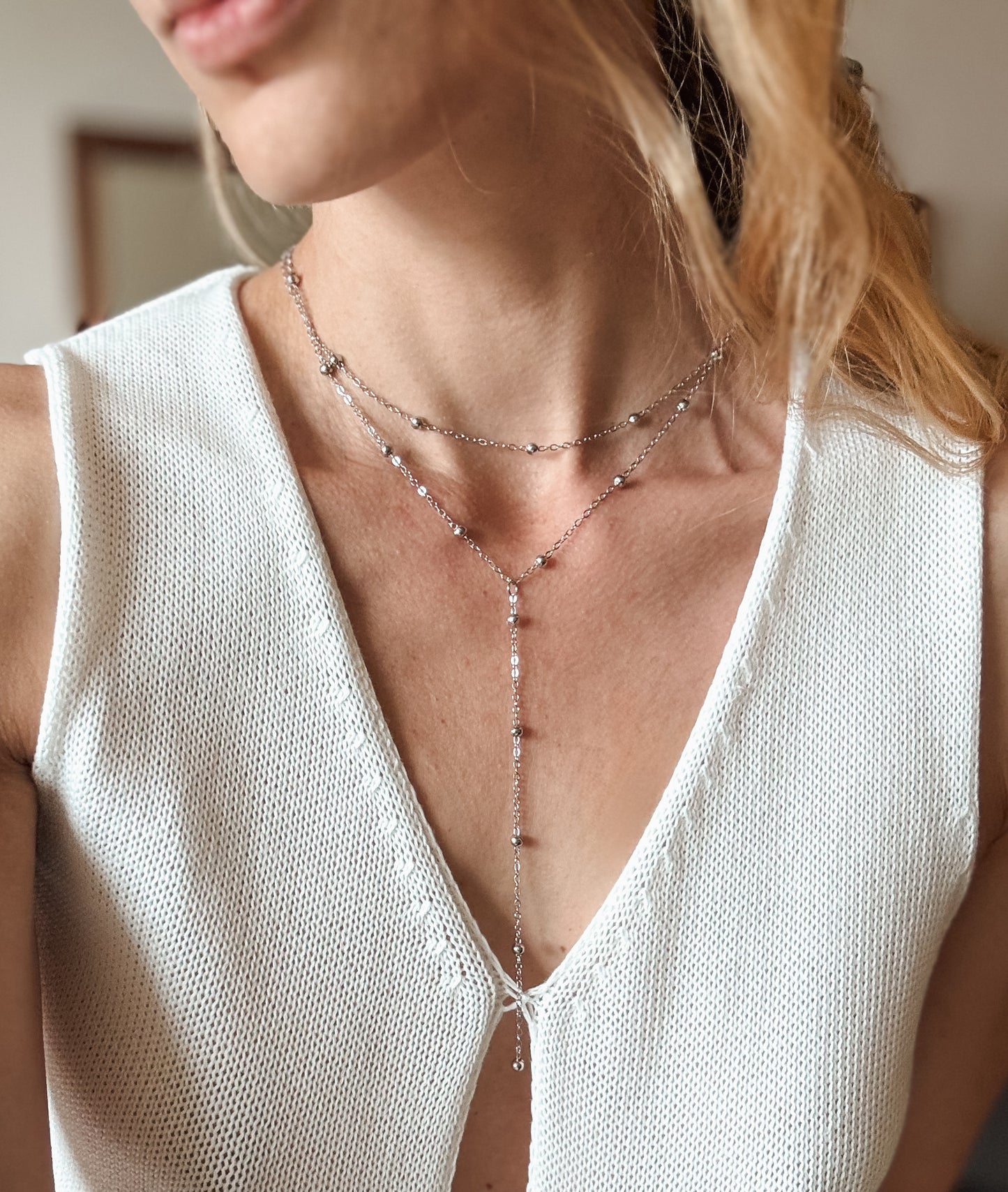 The Cascade Drop Necklace
