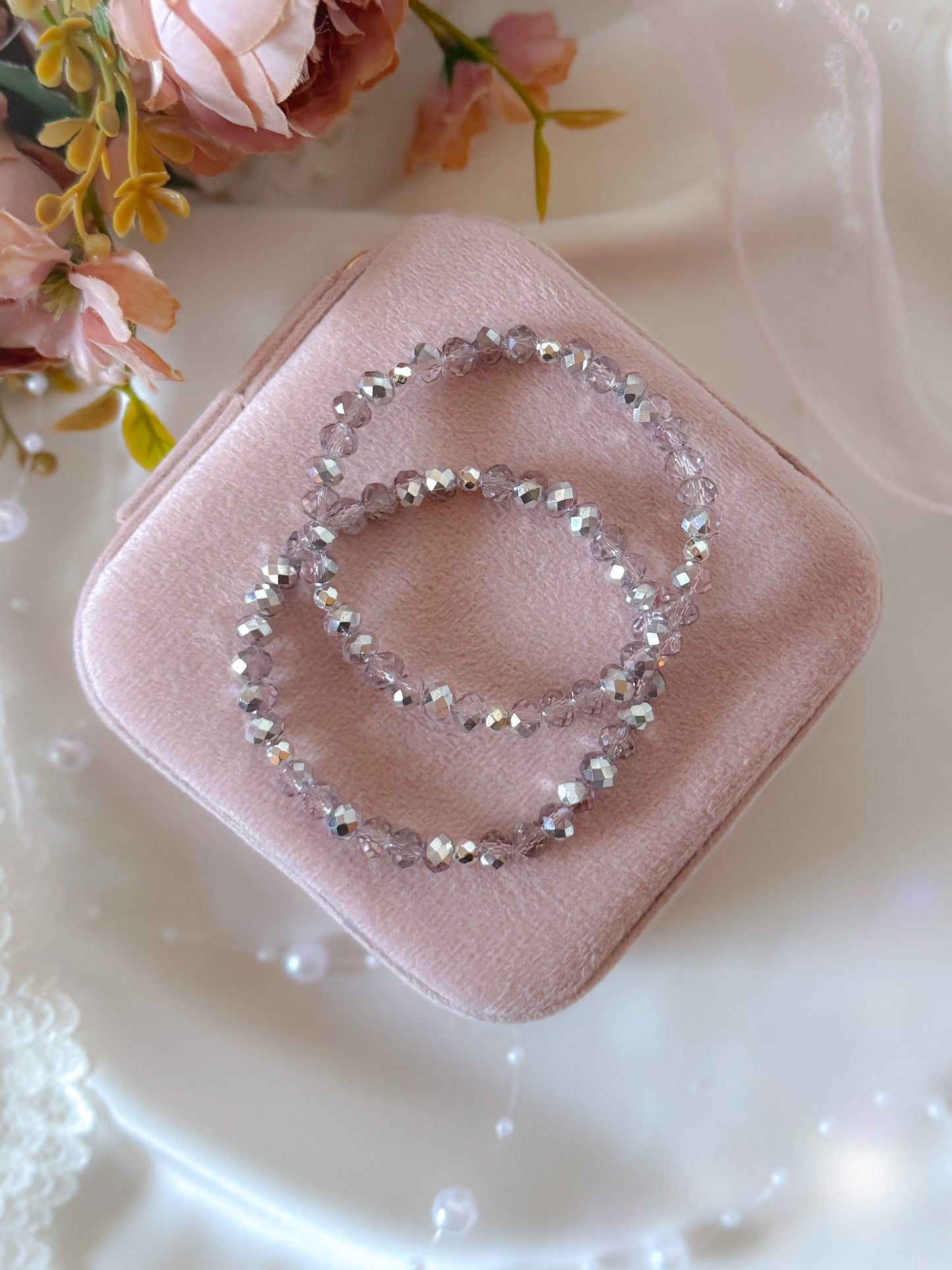 The Lilac Snowflake Bracelet