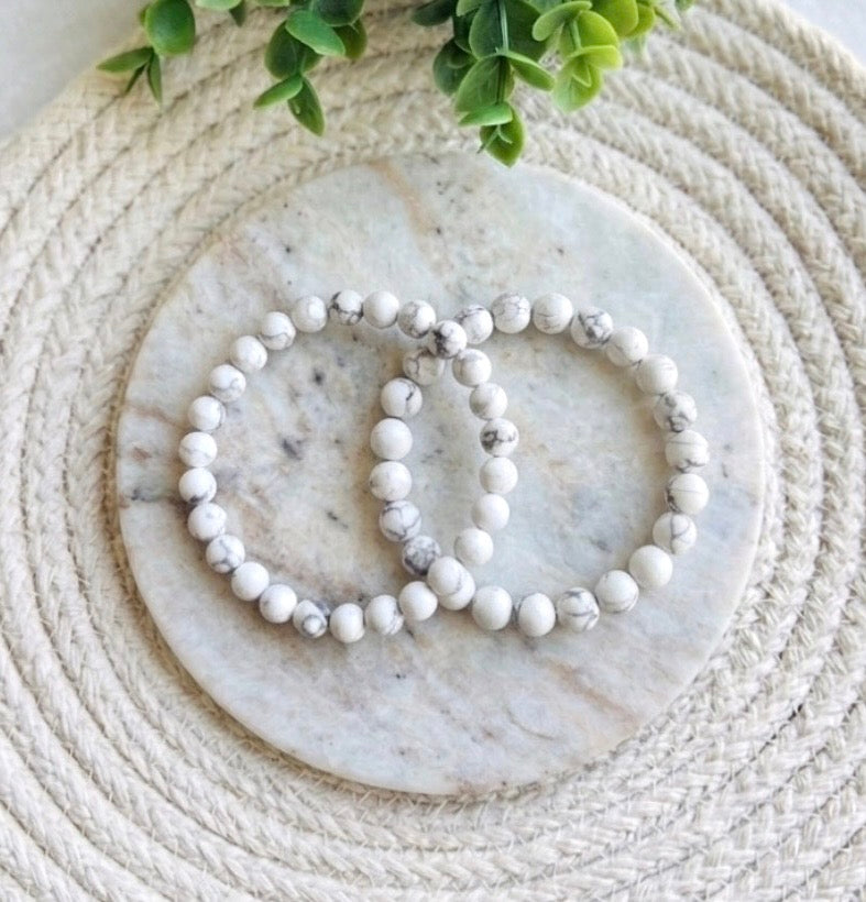 The Howlite Calming Bracelets *Unisex