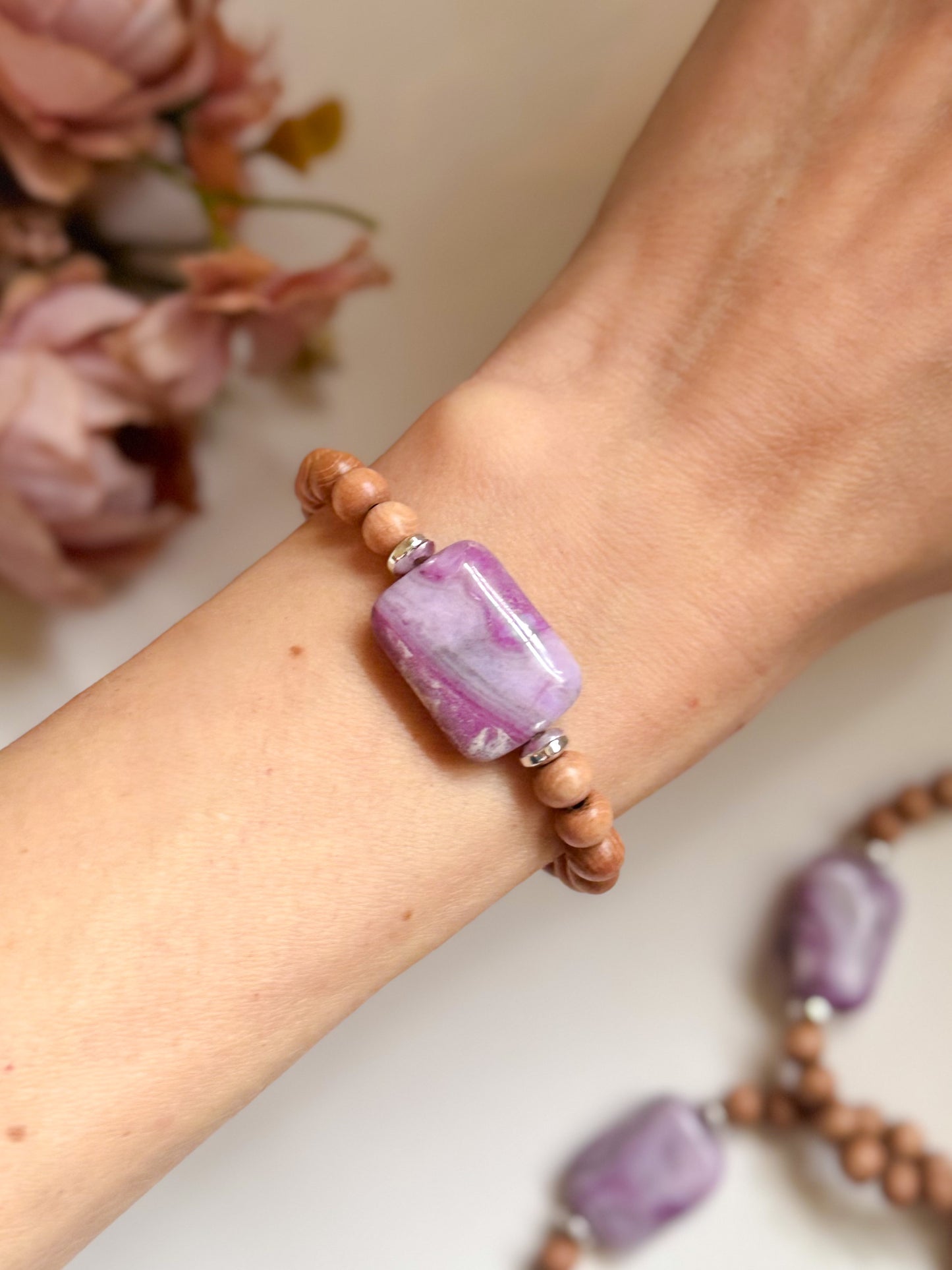 The Lilac Bloom Bracelet