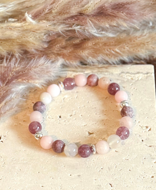 The Pink Cherry Bracelet